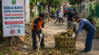 Pemkot Tangerang Ajak Warga Rutin Kerja Bakti Cegah Kebakaran Saat Kemarau