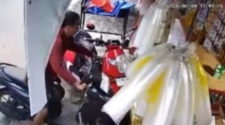 Pencuri HP di Cikande Ditangkap Polisi Usai Terekam CCTV