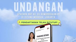 Pendaftaran Undangan Upacara HUT Ke-81 RI Resmi Ditutup, Email Konfirmasi Dikirim ke Warga Terpilih