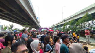 Pesta Rakyat Meriah di Cipinang Melayu dengan Hadiah Motor Listrik dari Wakil Presiden