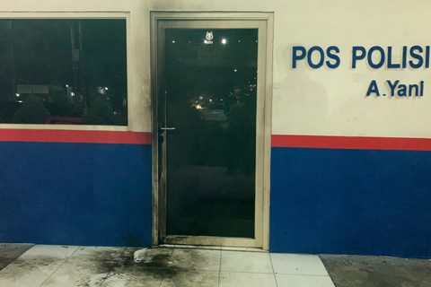 Polisi Lakukan Penyelidikan Terhadap Dugaan Pelemparan Molotov di Dua Pos Lantas Surabaya
