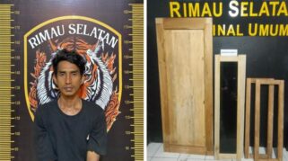 Polisi Tangkap Pelaku Pencurian Kusen di Pagaralam Bersama Barang Bukti