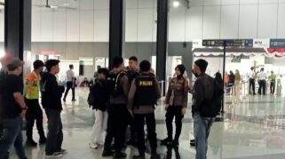 Polisi Tingkatkan Pengamanan di Stasiun Rangkasbitung Antisipasi Demo ke Jakarta