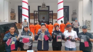 Polrestabes Bandung Ungkap 5 Kasus Curanmor, Tujuh Pelaku Ditangkap
