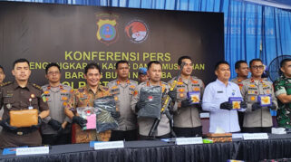 Polrestabes Medan Musnahkan 29 Kg Sabu, 1.305 Vape Narkoba, dan 9 Kg Ganja