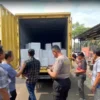 Polsek Serpong Kejar-kejaran dengan Truk Boks Pembawa 46 Juta Butir Obat Keras