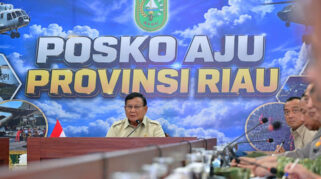 Prabowo Janji Kenaikan Pangkat untuk Pangdam dan Kapolda Riau Jika Atasi Karhutla