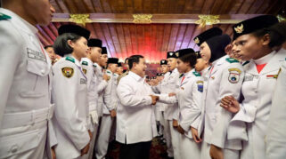 Prabowo Subianto Apresiasi Semangat dan Dedikasi Paskibraka 2026 dalam Upacara Kemerdekaan