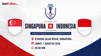 Prediksi dan Statistik Singapura vs Timnas Indonesia di Piala AFF 2026, Menang atau Pulang