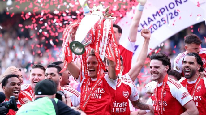 Prediksi Superkomputer Opta: Arsenal Unggul sebagai Juara Premier League 2026-2027