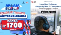 Promo Spesial 17 Agustus 2026: Naik Transportasi Umum Jakarta Hanya Bayar Rp 1