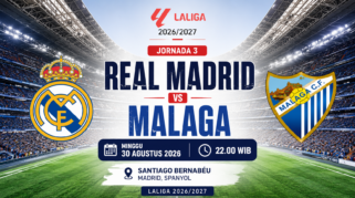 Real Madrid dan Malaga Bertemu di LaLiga 2026: Prediksi Kemenangan di Santiago Bernabeu