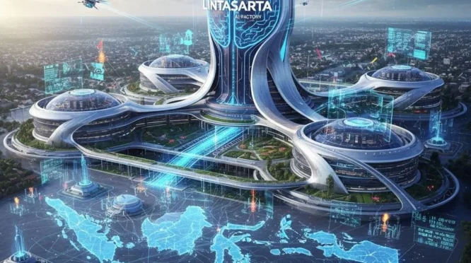 RI Bangun AI Factory Terbesar ASEAN Kapasitas 1 Gigawatt
