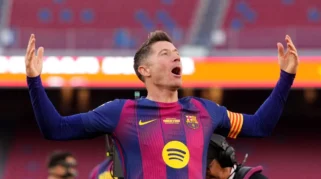 Robert Lewandowski Cetak Gol Pertama di MLS: Perbandingan dengan Waktu Lionel Messi Mencetak Gol