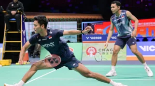 Shohibul Fikri Balas Sindiran Toma Junior Popov soal Servis Spin di BWF World Championships 2026