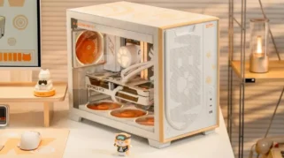 This Cat-Themed PC Case Features an Exceptional Power Button Design