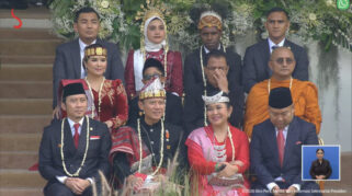 Titiek Soeharto, Didiet Prabowo, dan AHY Hadir Bersama di Upacara HUT ke-81 RI di Istana Merdeka