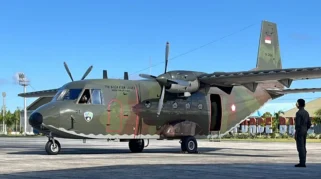 TNI AU Kerahkan Pesawat CASA A-2117 dan Armada Udara untuk Penanganan Karhutla di Kalimantan
