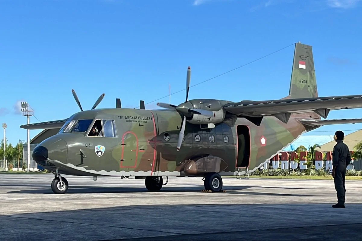 TNI AU Kerahkan Pesawat CASA A-2117 dan Armada Udara untuk Penanganan Karhutla di Kalimantan