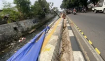 Trotoar di Sawangan Depok Ambles Baru Setahun, Pemkot Segera Perbaiki