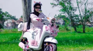 Uniknya Tren Modifikasi Motor Perempuan di Yogyakarta