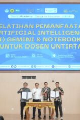 Untirta Perkuat Kompetensi Dosen dengan Pelatihan AI Gemini dan NotebookLM untuk Inovasi Pendidikan