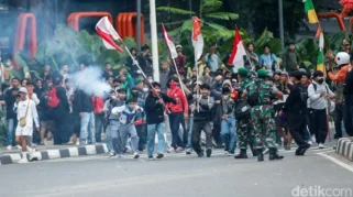 Update Terkini Kondisi Jakarta Pasca Demo Ricuh di Slipi, Massa Masih Bertahan Jumat Pagi