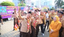 Wakil Gubernur Sumsel Ajak Pramuka Dukung Swasembada Pangan Menuju Indonesia Emas 2045