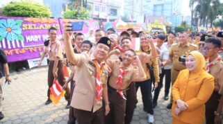 Wakil Gubernur Sumsel Ajak Pramuka Dukung Swasembada Pangan Menuju Indonesia Emas 2045