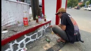 Warga Kapugeran Lebak Bergotong Royong Sambut HUT RI ke-81 dengan Semangat Merah Putih