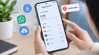7 Penyebab Kuota Internet Cepat Habis Meski Jarang Dipakai dan Cara Efektif Menghematnya