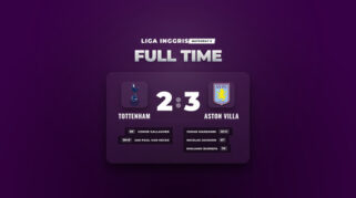 Aston Villa Raih Kemenangan 3-2 atas Tottenham di Liga Inggris Pekan Kelima