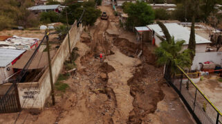 Banjir Parah Terjang Ciudad Juarez, Meksiko Akibat Hujan Ekstrem dan Sisa Badai Polo