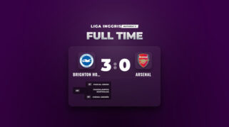 Brighton Hove Raih Kemenangan Telak 3-0 atas Arsenal di Liga Inggris