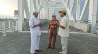 Bupati Citra Pitriyami Dorong Pembangunan Jembatan Permanen Usai Insiden Jembatan Gantung Pongpet Ambruk di Pangandaran