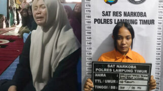Istri Joni Iskandar dari Lampung Timur Ditangkap Terkait Kasus Narkoba