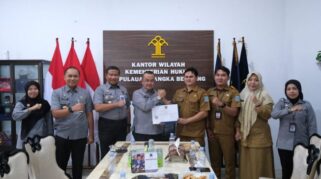 Kanwil Kemenkum Babel Fasilitasi Pendaftaran Indikasi Geografis Kopiah Resam Bangka Barat