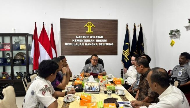 Kanwil Kemenkum Babel Perkuat Sinergi dalam Pembinaan dan Pengawasan Notaris