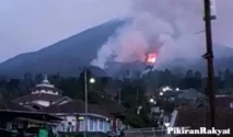 Kebakaran Lahan di Gunung Cikuray Garut: Tim Gabungan Kendalikan Api di Dua Lokasi