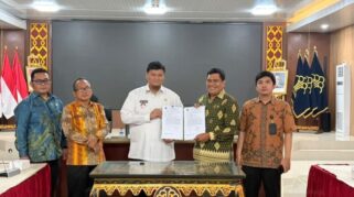 Kemenkum Sumsel dan Pemkab Banyuasin Harmonisasi Dua Raperbup Sesuai Ketentuan UU