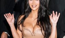 Kim Kardashian Tampil Memukau dengan Gaun Kulit Kustom Ludovic de Saint Sernin Rayakan Pembukaan Skims di London