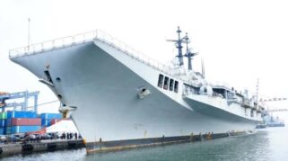 KRI Sriwijaya-100: Kapal Induk Pertama Indonesia dengan Spesifikasi Canggih dan Peran Strategis