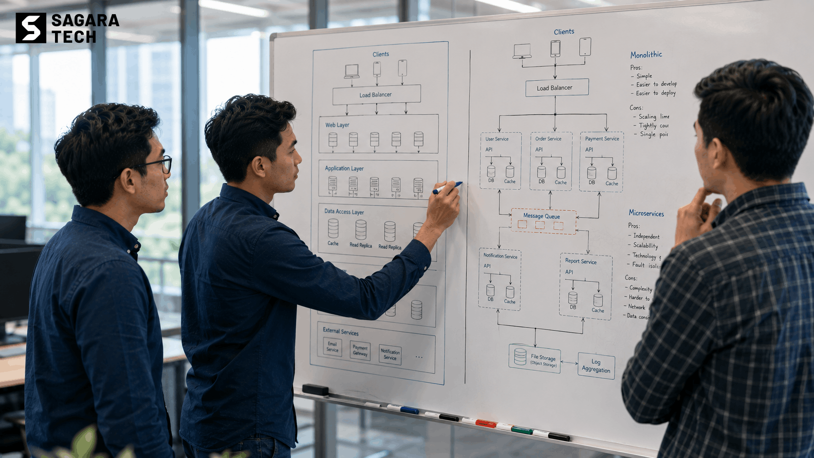 Memahami Efektivitas Layanan Terpisah dalam Pengembangan Software untuk Proyek Multi-Stakeholder