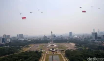 Parade Meriah dan Atraksi Pesawat Tempur Warnai Perayaan Hari Nasional Malaysia di Putrajaya