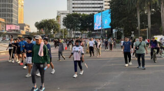 Pelaksanaan Car Free Day di Jakarta Dipercepat Akibat Abu Vulkanik Anak Krakatau