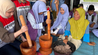 Pertagas Dorong UMKM Terasi Desa Kelantan Sumut Meningkatkan Kualitas dan Branding
