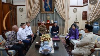 Pertemuan Prabowo dan Megawati dalam Suasana Duka Tanpa Pembahasan Politik
