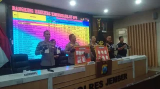 Polres Jember Ungkap 27 Kasus Narkoba dengan Barang Bukti Ribuan Pil dan Ratusan Gram Sabu