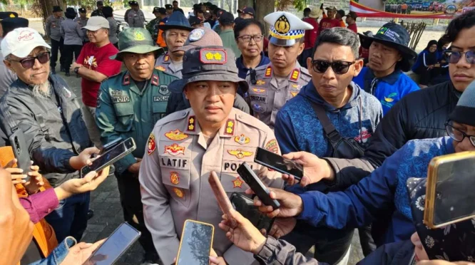 Polres Kediri Tingkatkan Kesiapsiagaan Hadapi Karhutla, Banjir, dan Longsor di Sekitar Gunung Kelud