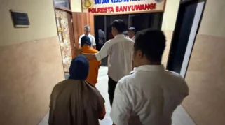 Polresta Banyuwangi Tangkap Pasangan Suami Istri Bandar Sabu dengan Barang Bukti 1 Kg